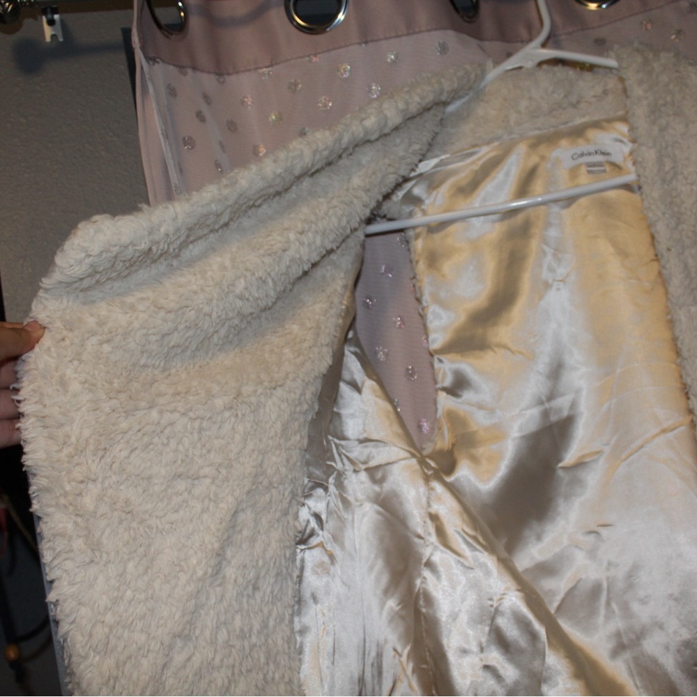 Calvin Klein fluffy vest